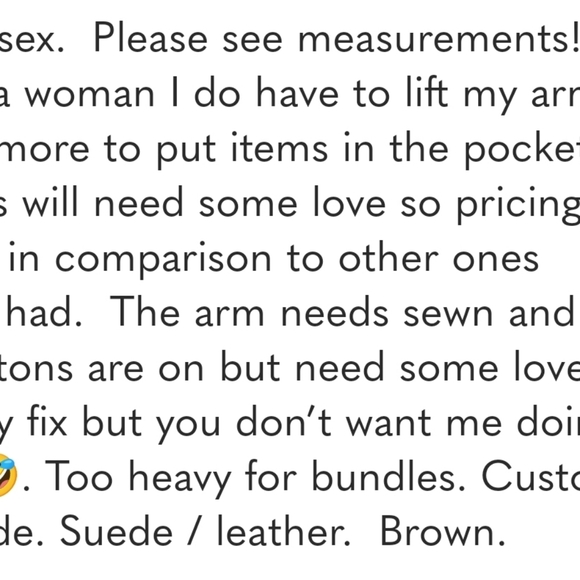 Happy Shop!  Leather fringe jacket - Picture 12 of 12